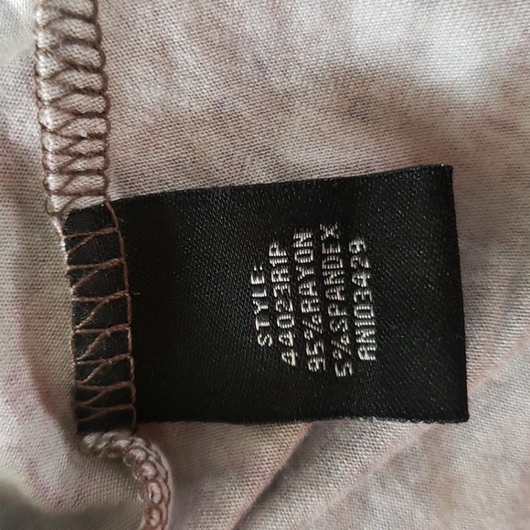 Boho Floral Paisley 3XL Asymmetrical Knit Soft Stretch Tunic Asymmetrical Top - Picture 9 of 10